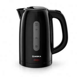 BOUILLOIRE 1.7LITRES DESKA ELECTRIQUE ARGENT NOIR BO0303XB