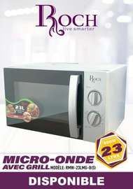 Micro-onde ROCH 23Litres Gris RMW23LMGBS