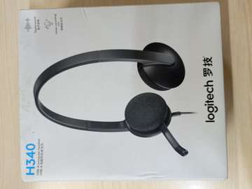 logitech h340 casque micro usb réduction bruit noir