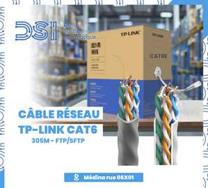 Câble Réseau CAT6 SFTP