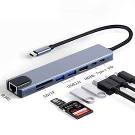 Hub Multi-Ports USB-C 8 -en-1
