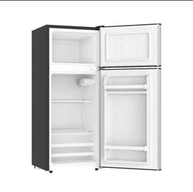 REFRIGERATEUR DESKA BAR 2PORTES PM GRIS TM103DK
