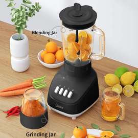 Midea - Mixeur avec broyeur - 1 Litre (MJ-BL6008BW)