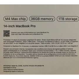 MacBook Pro 14 pouces M4 MAX
