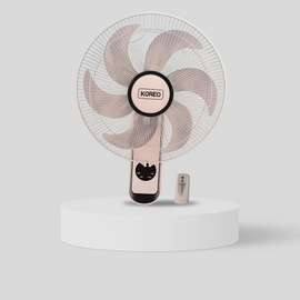 VENTILATEUR KOREQ 16" MURAL AVEC COMMANDE
