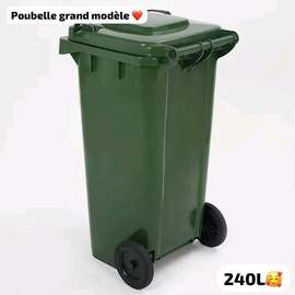 Poubelle à ordures 240 litres