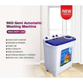 MACHINE A LAVER ROCH 9KG SEMI AUTOMATIQUE RWM910TT-J(W