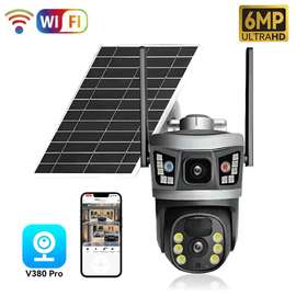 Caméra de Surveillance Solaire Sans Électricité, Sans WiFi