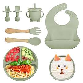 Coffret Repas Bébé en Silicone