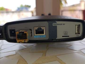 Mikrotik Netmetal AX + carte LTE 4G