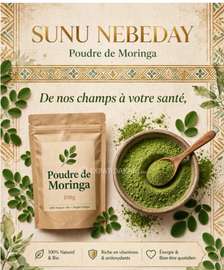 Poudre Moringa 100% pure