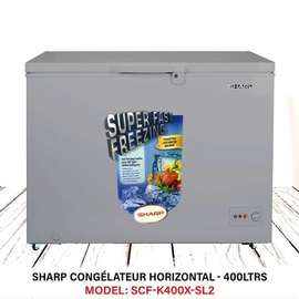 CONGELATEUR SHARP HORIZONTAL 400LITRES GRIS