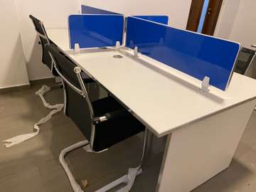 Bureau open Space quatre places