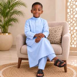 Abaya Al fares pour enfants de 4 à 16 ans