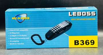 TÉLÉPHONE FIXE AVEC ÉCRAN LCD