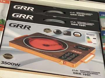 GRR GRR-1991 plaque infrarouge 3500W bois noir