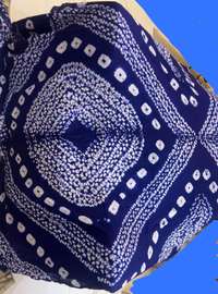 Tissus motifs carré souple