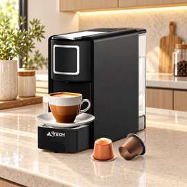 MACHINE A CAFE ASTECH AVEC CAPSULE NESPRESSO CM052FBO
