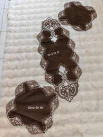 Nappe Coiffeuse 3 pièces