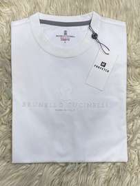 Brunello Cucinelli T-shirt blanc coton