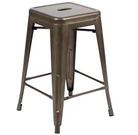 Tabouret vintage en métal