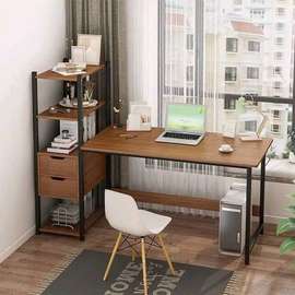Bureau avec etagere de rangement