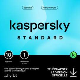 Kaspersky Standard Antivirus -10 Devices 1 Year