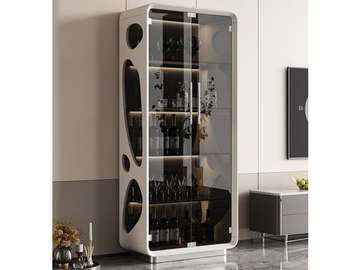 VAISSELIER REF 6818 BLANC 800*400*2000