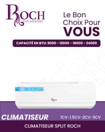 Roch climatiseur split 9000-24000 BTU
