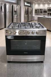 CUISINIERE 5FEUX TECNOLUX 80X60 GRIS TEC85