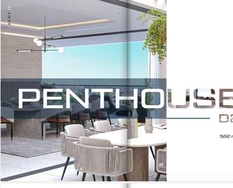 Penthouss à vendre aux Almadie vue mer route de méridienne