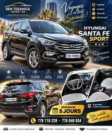 LOCATION DE VOITURE 4x4 HYUNDAI SPORT