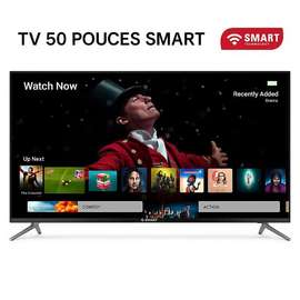 TV 50" Smart Wi-Fi écran net et couleurs vives