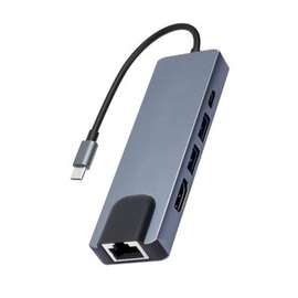 ADAPTATEUR TYPE C TO HDMI 5 EN 1