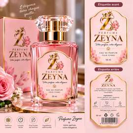 Zeyna Eau de Parfum femme 50 ml sans alcool