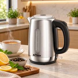 BOUILLOIRE ASTECH 1.7LITRES GRIS KE2123SBK