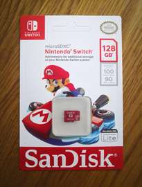 Nintendo Switch  128GB   sandisk
