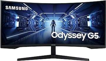Samsung Odyssey G5 34" Moniteur UltraWide gaming incurvé