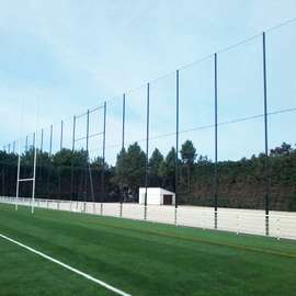 filet de cloture pour terrain de football ou chantier