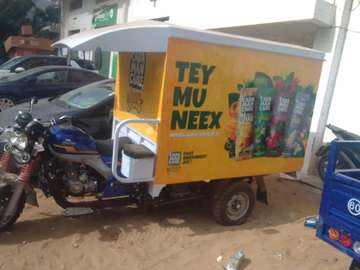 Daaba motos et tricycles robustes avec accessoires