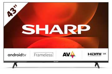 Télévision sharp smart tv Google 43pouce neuf