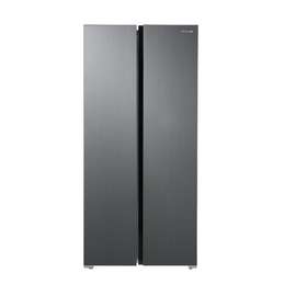 SIDE BY SIDE HISENCE 2PORTES 428LI INVERTER INOX RC55WS4SA