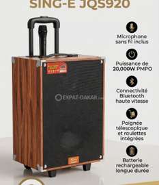 Promo Spéciale : Enceinte Trolley SING-E JQS920