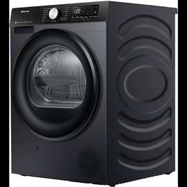 SECHE LINGE HISENSE 9KG POMPE A CHALEUR WIFI GRIS