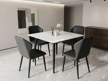 TABLE A MANGER 4PLACES 90X90
