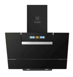 HOTTE DE CUISINE TECNOLUX 60X60 AVEC SORTIE VERRE NOIR