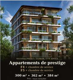 Appartements F4 et F5 à vendre en VEFA