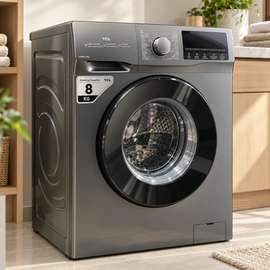 MACHINE A LAVER TCL 8KG INVERTER FRONT LOAD GRIS P608FLG