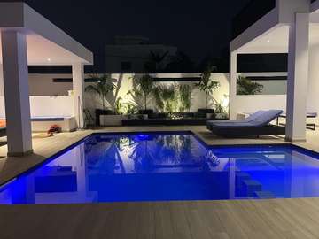 Villa avec piscine A saly de 6 chambres à louer par nuitée