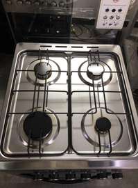 CUISINIERE TECNOLUX 4FEUX 50X55 INOX TEC50CS